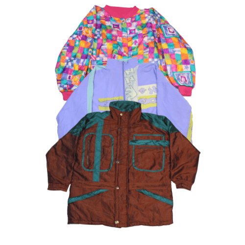 Vintage Crazy Jacket Bundle – Grade AB (10 Pieces)