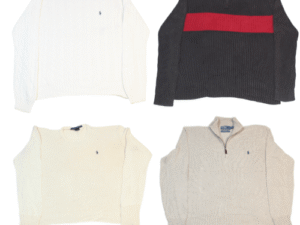Polo Sweater Bundle – Grade AB | Vintage Classic (10 Pieces)