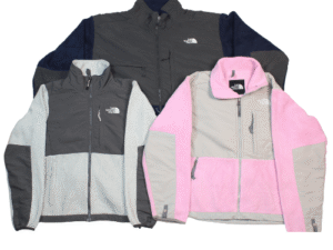 Vintage TNF Denali Fleece Jacket in Sizes S to L – 10 Pieces Available – Thrift Kings