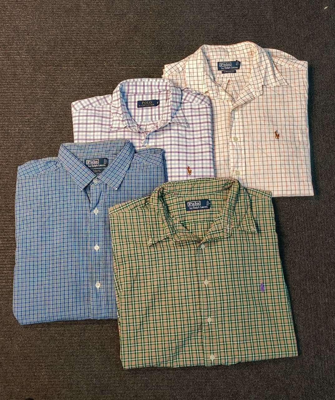 Ralph Lauren Polo Shirts Custom and Classic Fit 10 Piece Bundle