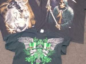 Print Skull T-Shirts