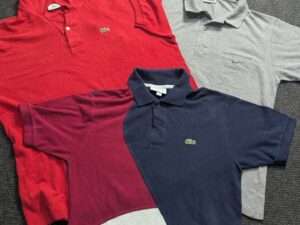 Lacoste 3 Button Polo Shirts