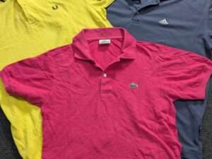 Branded 3 Button Polos
