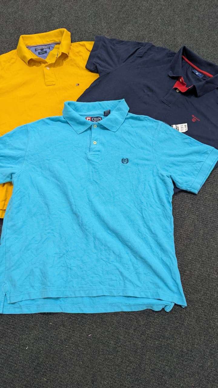 Branded 3 Button Polo Shirts