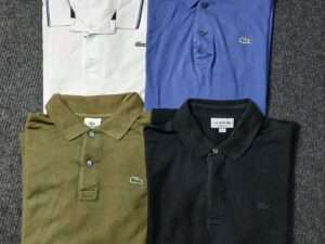 Lacoste Three Button Polos