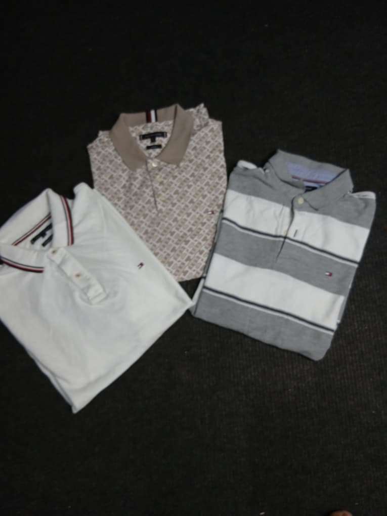 Tommy Hilfiger Three Button Polos
